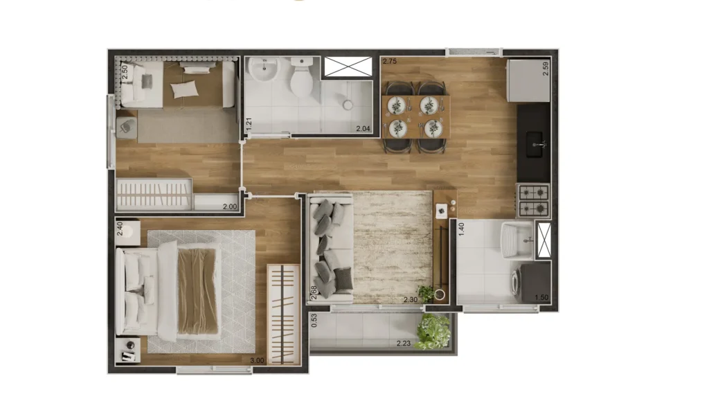 Lançamento de apartamentos no Tiquatira